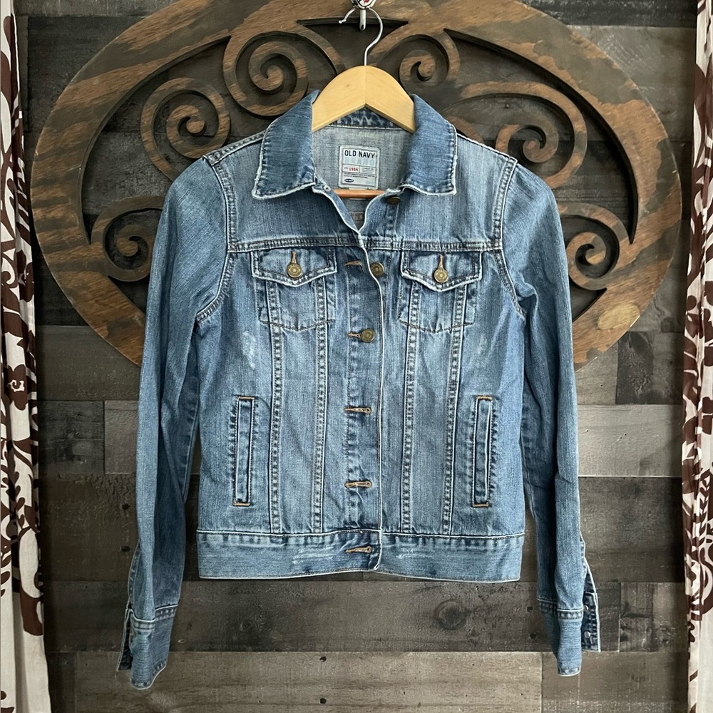 Old Navy Women's Blue Denim Jacket